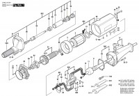 Bosch 0 602 210 006 ---- Hf Straight Grinder Spare Parts